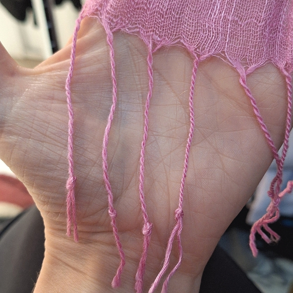Pink Scarf - Picture 7 of 8